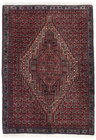  Senneh Χαλι 75X106 Περσικό Μαλλινο Σκούρο Κόκκινο/Κόκκινα Μικρό Carpetvista