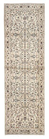  Keshan Fine Rug 95X309 Persian Wool Beige/Light Grey Small Carpetvista