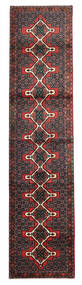 絨毯 センネ 91X398 廊下 カーペット ダークレッド/レッド (ウール, ペルシャ/イラン)