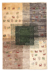 60X91 Gabbeh Persisch Fine Teppich Moderner Beige/Braun (Wolle, Persien/Iran) Carpetvista