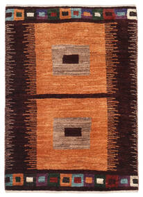 Gabbeh Persisch Fine Teppich 62X88 Dunkelrot/Orange Wolle, Persien/Iran Carpetvista