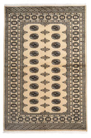 139X207 絨毯 オリエンタル パキスタン ブハラ 2Ply ベージュ/茶色 (ウール, パキスタン) Carpetvista