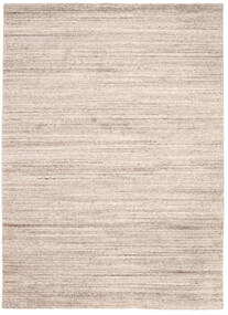  160X230 Plain (Single Colored) Mazic Rug - Beige Wool, 
