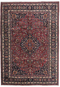  Mashad Rug 205X292 Persian Wool Red/Dark Pink Carpetvista