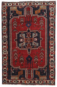  Persischer Ghashghai Teppich 166X254 Dunkelrot/Dunkelrosa (Wolle, Persien/Iran)