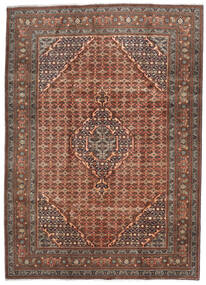 Ardebil Rug 202X281 Brown/Orange Wool, Persia/Iran Carpetvista
