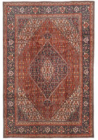 絨毯 タブリーズ 198X293 レッド/茶色 (ウール, ペルシャ/イラン)