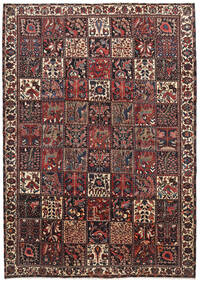  Oriental Bakhtiari Rug 220X310 Dark Red/Red Wool, Persia/Iran Carpetvista