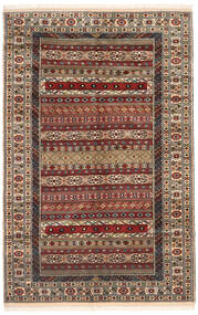 162X246 Turkaman Teppich Orientalischer Braun/Beige (Wolle, Persien/Iran) Carpetvista