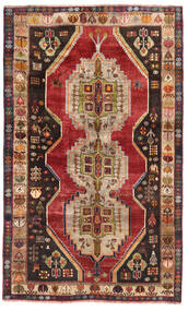 Qashqai Rug 153X250 Beige/Dark Red Wool, Persia/Iran Carpetvista