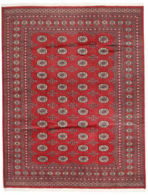  Paquistão Bucara 2Ply Tapete 198X252 Lã Vermelho/Vermelho Escuro Carpetvista