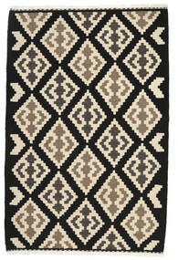 105X158 絨毯 オリエンタル キリム ダークグレー/ベージュ (ウール, ペルシャ/イラン) Carpetvista