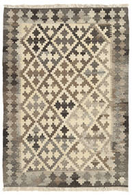 絨毯 キリム 106X151 ベージュ/ライトグレー (ウール, ペルシャ/イラン)