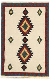  Oriental Kilim Rug 102X160 Beige/Dark Grey Wool, Persia/Iran Carpetvista