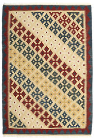 Kilim Rug 103X150 Persian Wool Beige/Dark Grey Small Carpetvista