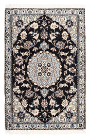  Nain Fine 9La Rug 70X107 Persian Wool Beige/Black Small Carpetvista
