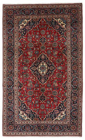 Tapete Kashan 148X247 Vermelho Escuro/Vermelho (Lã, Pérsia/Irão)