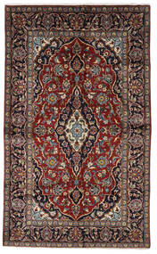 140X234 絨毯 オリエンタル カシャン ダークピンク/レッド (ウール, ペルシャ/イラン) Carpetvista