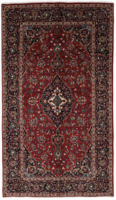 絨毯 カシャン 153X265 ダークレッド/レッド (ウール, ペルシャ/イラン)
