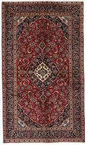 145X250 Keshan Matta Orientalisk Mörkröd/Röd (Ull, Persien/Iran) Carpetvista