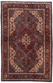  Persian Sarouk Rug 127X194 Dark Pink/Brown Carpetvista