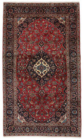 Tapete Kashan 151X255 Vermelho Escuro/Vermelho (Lã, Pérsia/Irão)