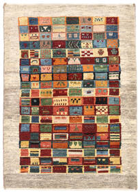Gabbeh Persisch Fine Teppich 84X118 Beige/Braun Wolle, Persien/Iran Carpetvista