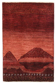  Gabbeh Persia Fine Tappeto 79X122 Persiano Di Lana Rosso Scuro/Rosso Piccolo Carpetvista