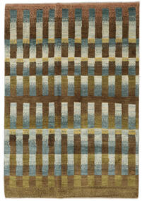 Gabbeh Persisch Fine Teppich 124X176 Orange/Braun Wolle, Persien/Iran Carpetvista