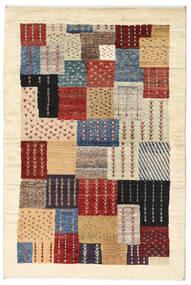 102X151 Gabbeh Persia Fine Rug Modern Beige/Red (Wool, Persia/Iran) Carpetvista