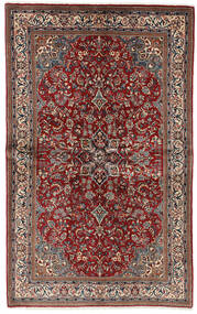 Sarouk Rug Rug 131X208 Red/Grey Wool, Persia/Iran Carpetvista
