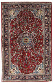 Sarouk Rug Rug 133X214 Dark Red/Red Wool, Persia/Iran Carpetvista