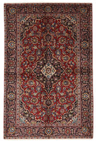  140X212 Keshan Rug Dark Red/Red Persia/Iran Carpetvista