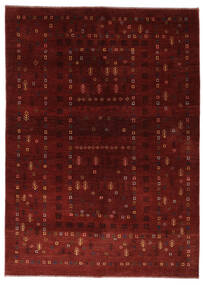 Gabbeh Persisch Fine Teppich 150X210 Dunkelrot/Rot Wolle, Persien/Iran Carpetvista