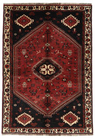  Persischer Ghashghai Teppich 150X216 Dunkelrot/Rot (Wolle, Persien/Iran)