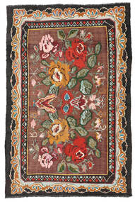  Rose Kelim Moldavia Rug 134X204 Wool Brown/Red Small Carpetvista