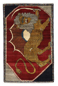  Ghashghai Teppich 111X175 Persischer Wollteppich Dunkelrot/Braun Klein Carpetvista