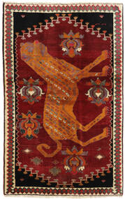  Persisk Ghashghai Tæppe 118X188 Mørkerød/Rød (Uld, Persien/Iran)