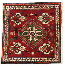 57X60 Ghashghai Matot Matto Itämainen Neliö Ruskea/Tummanpunainen (Villa, Persia/Iran) Carpetvista
