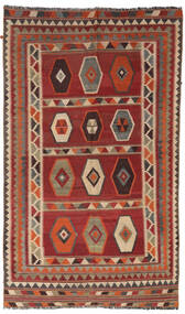 133X232 Tapete Oriental Kilim Vintage Vermelho/Castanho (Lã, Pérsia/Irão) Carpetvista