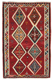  Persischer Kelim Vintage Teppich 158X245 Rot/Dunkelrot (Wolle, Persien/Iran)