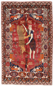 150X247 Qashqai Rug Oriental Red/Dark Red (Wool, Persia/Iran) Carpetvista