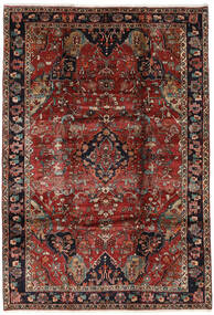  Orientalisk Bakhtiar Matta 221X318 Mörkröd/Röd Ull, Persien/Iran Carpetvista