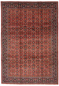 Tapete Persa Mahal 219X313 Vermelho/Castanho (Lã, Pérsia/Irão)
