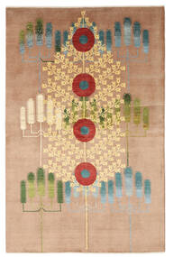 Gabbeh Persisch Fine Teppich 162X248 Beige/Orange Wolle, Persien/Iran Carpetvista