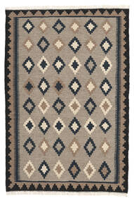 絨毯 オリエンタル キリム 104X155 ベージュ/オレンジ (ウール, ペルシャ/イラン)
