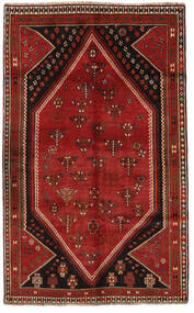Tappeto Orientale Ghashghai 155X250 Rosso/Marrone (Lana, Persia/Iran)