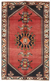  Ghashghai Teppich 158X260 Persischer Wollteppich Rot/Dunkelgrau Klein Carpetvista