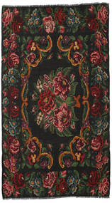  Rose Kelim Moldavia Rug 186X326 Brown/Green Carpetvista