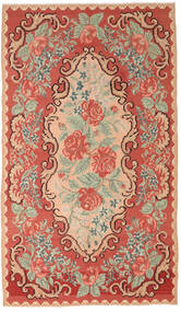  168X288 Rose Kelim Moldavia Rug Wool, Carpetvista